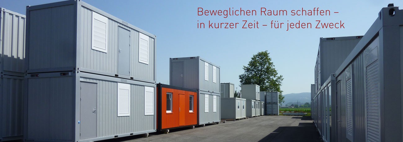 Beweglichen Raum schaffen - für kurze Zeit - für jeden Zweck